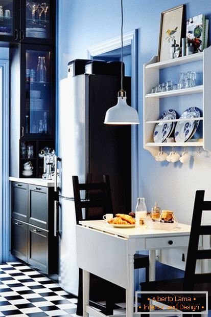 Веома практично и лепо решење за организовање места у кухињи