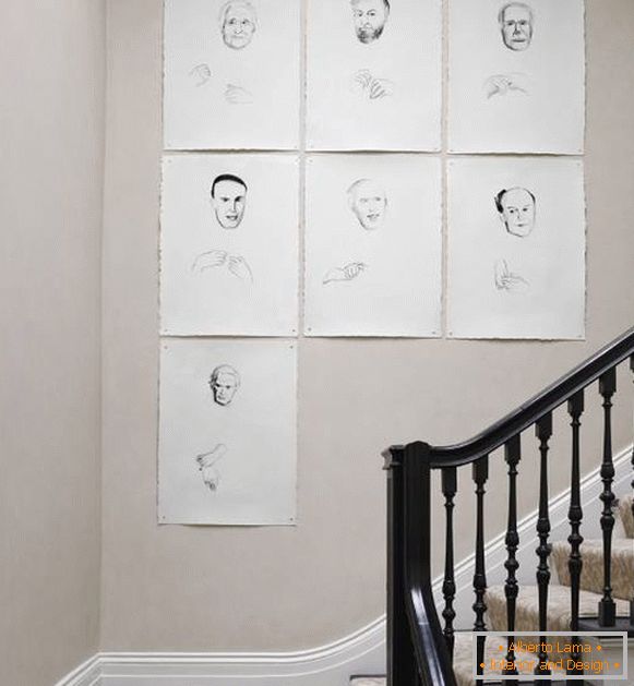 Како украсити зид сопственим рукама - збирка идеја са фотографијама