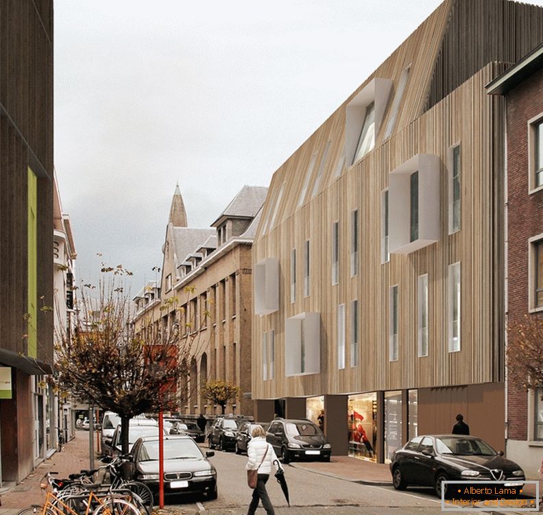 А2о Арцхитецтен, реновирање фасаде јавне зграде у Белгији