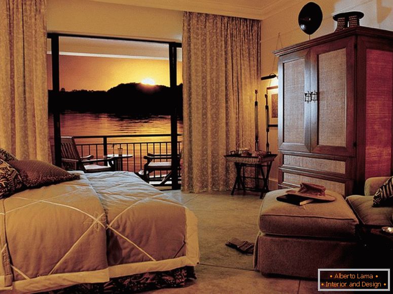 Спаваћа соба у афричком стилу