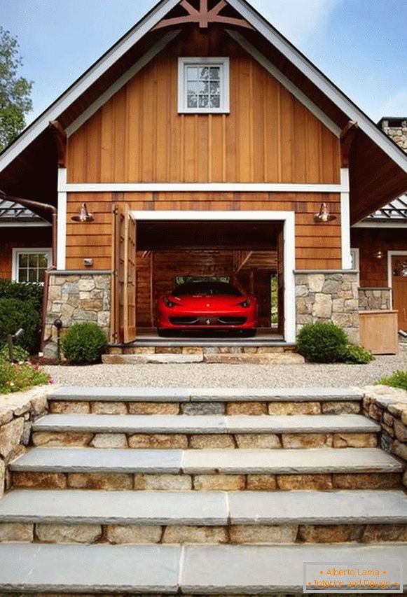 Класична гаража за аутомобил