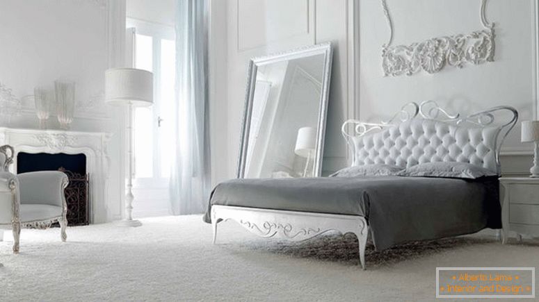 модерни-намештај-спаваћа соба-за-бело-спаваће-дизајн-идеје-долазе-с-бела-туфтед-хеадбоард-на-гвожђе-кревети-и-класични-бијело-бијело-у-царвинг-плус- класично-чаршав-фотеља