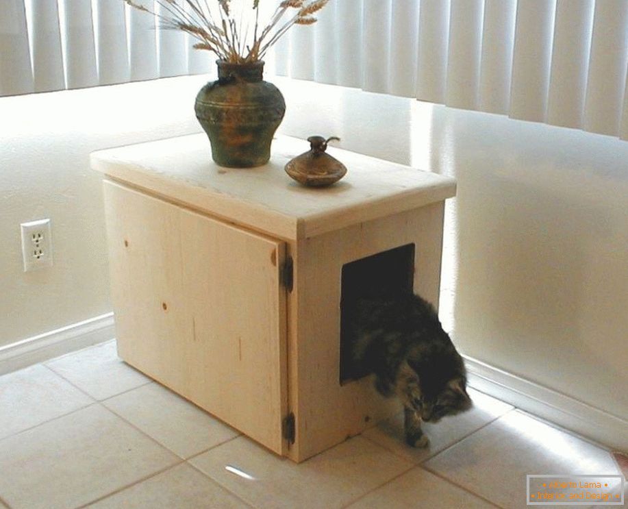 Кућа мачке из кутија