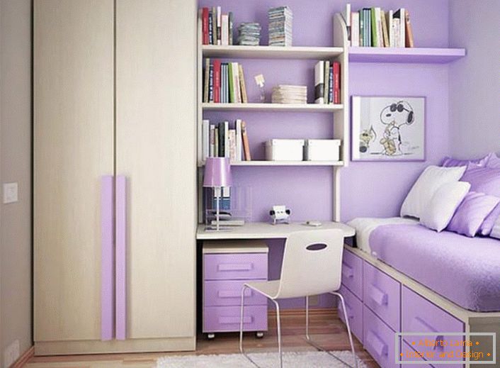 Дјечија соба у стилу минимализма у сеоској кући француске породице.
