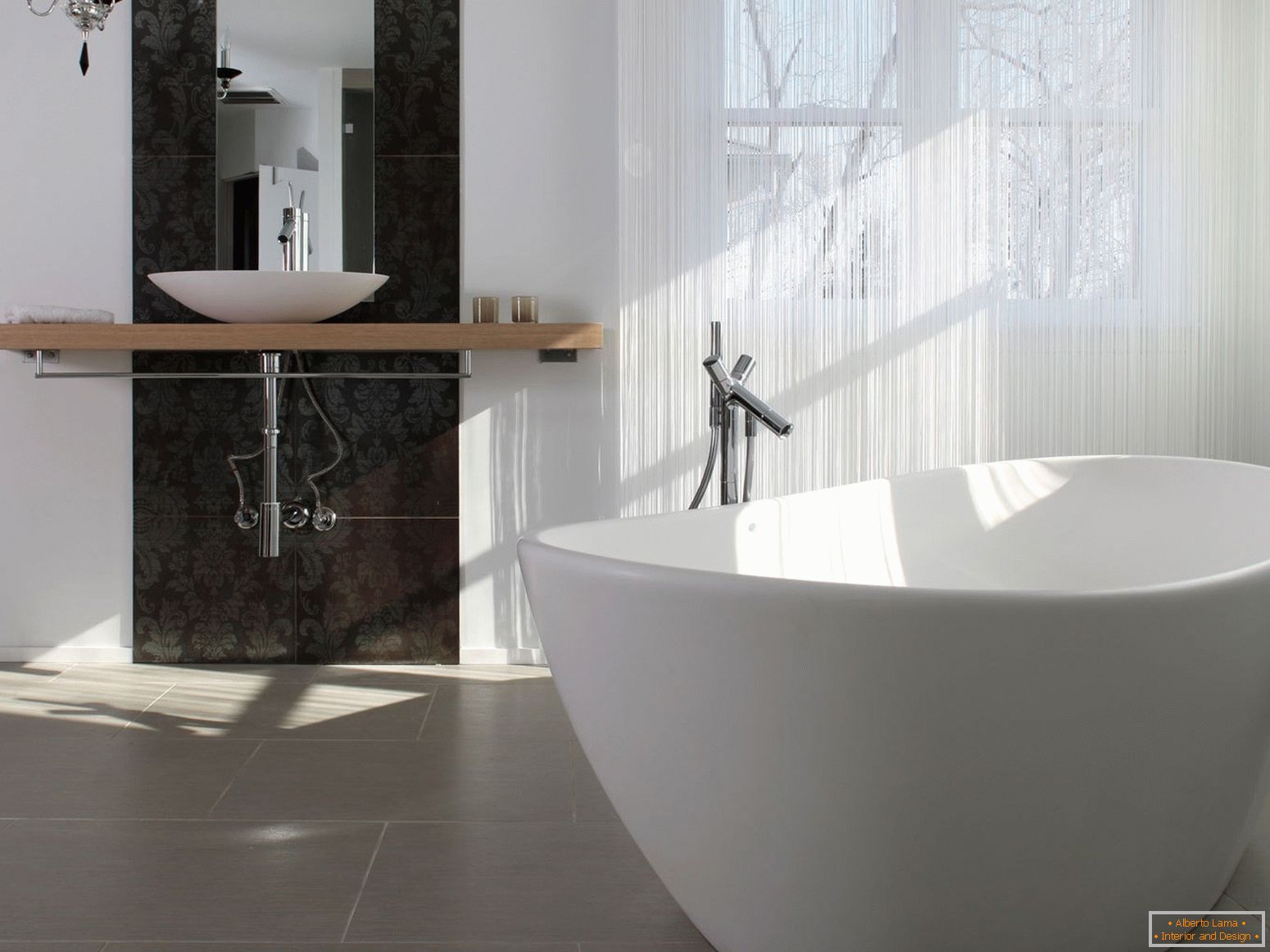 Луксуз и једноставност у дизајну купатила