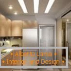 Стропно осветљење у кухињи