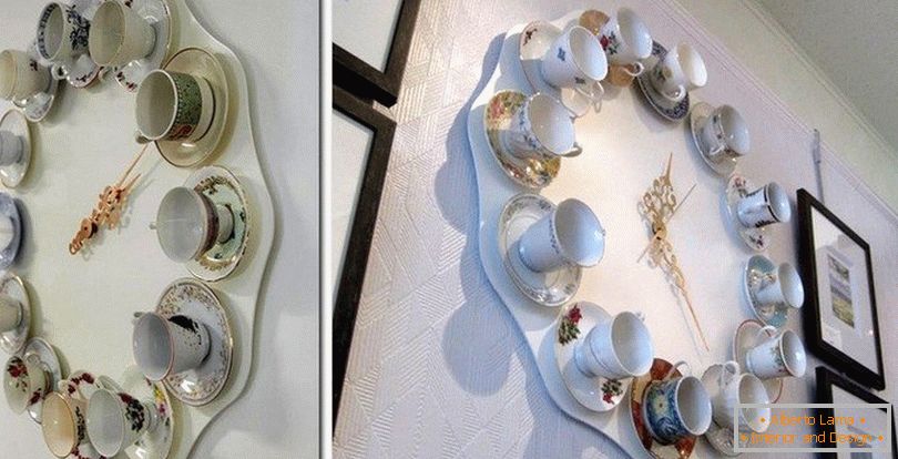 Варијанте за дизајн сатова са чашама и тањирима