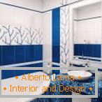 Индиго боја у дизајну купатила