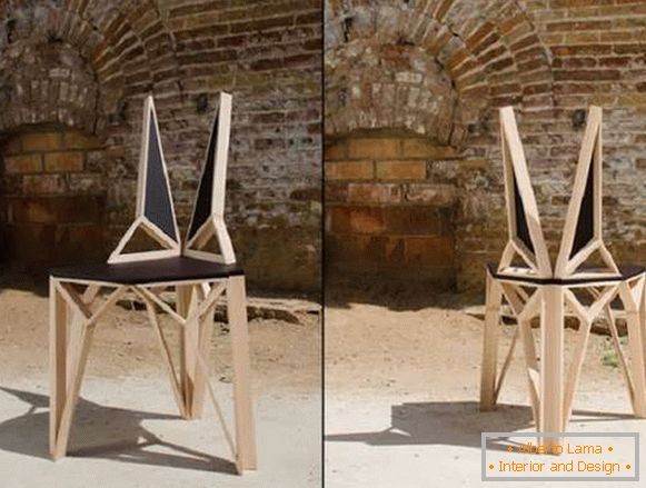 дрвене дизајнерске столице, фото 34