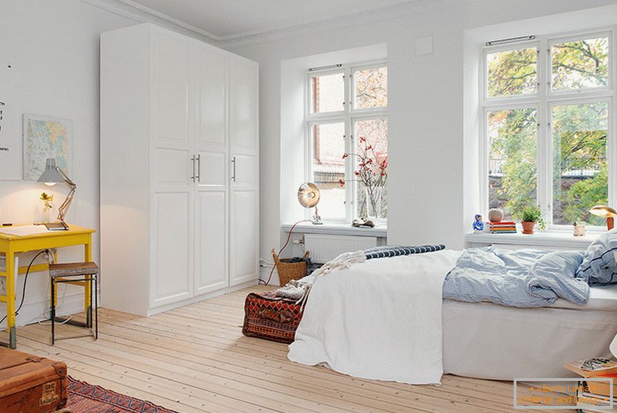 Једнособан стан у Готеборгу који су дизајнирали шведски дизајнери