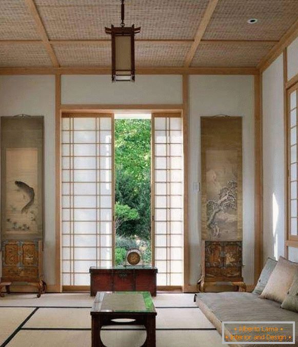 Егзотични дизајн интеријера у етничком стилу Јапана