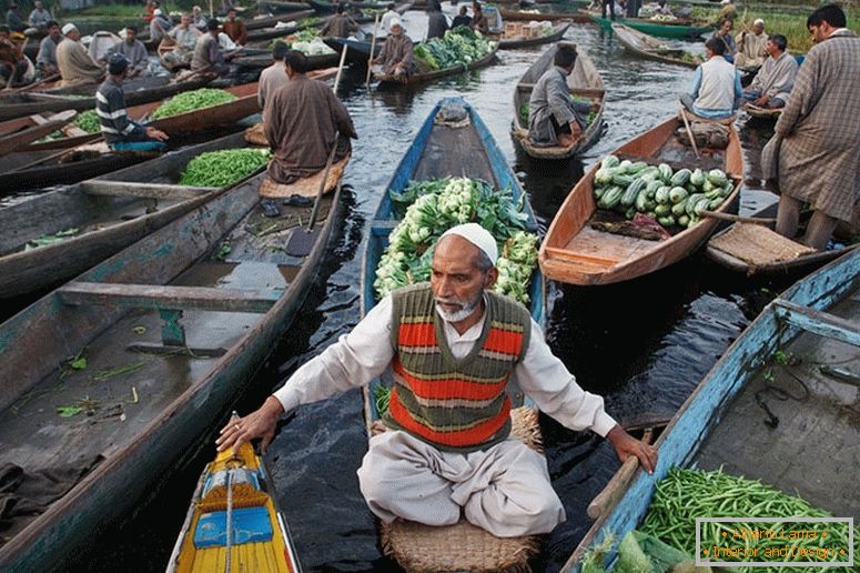 Продавац на броду, Индија