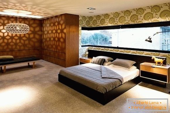 Велика гардероба у спаваћој соби - дизајн фотографија