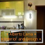 Кухињски намештај са фасадом од лимуна