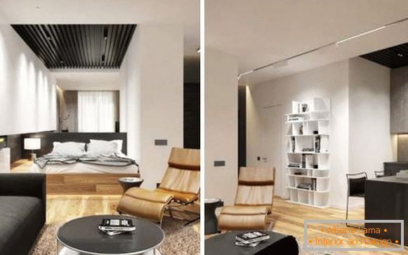 Луксузни једнокреветни студио апартмани - фотографија високе технологије