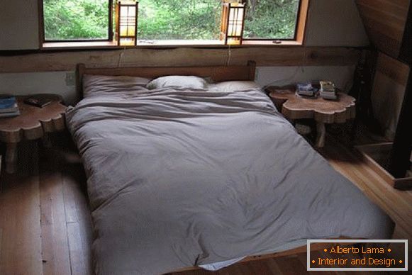 Спаваћа соба у шуми у Јапану