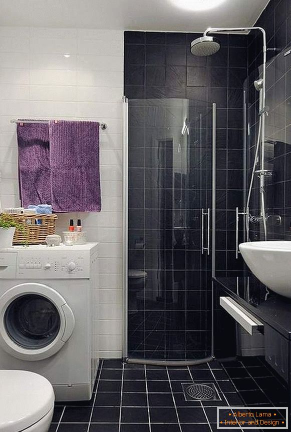 дизајн купатила са фотографијом за прање веша, фотографија 20