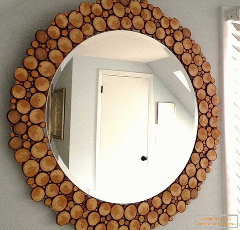 Декорација огледала са дрветом