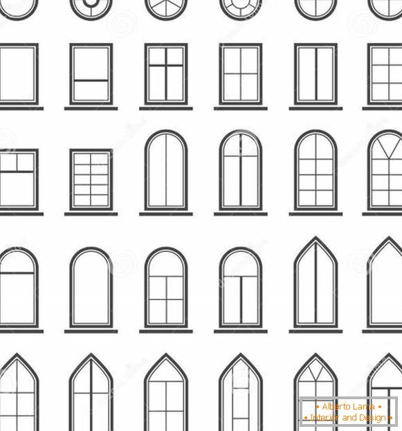 Који су прозори боље - изаберите облик прозора за кућу