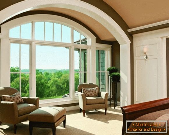 Велики и широки лучни прозори у кући