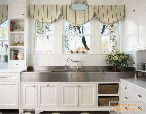 прекрасне завесе у кухињи, слика 1