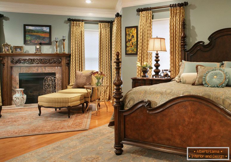 врхунски традиционални мастер-спаваћа соба-ентеријер-дизајн-са-унутрашњом-идејом-цоол-боја-боја-за-унутрашњост-зид-дизајн-са-класиком-11