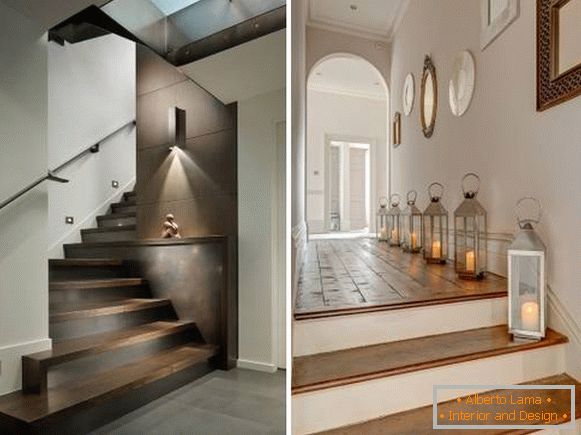 Позадинске степенице у кући - идеје за дизајн фотографија