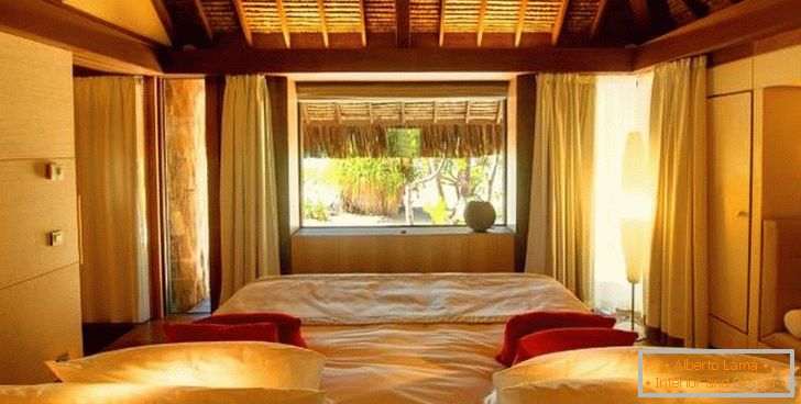 Дизајн спаваће собе у хотелу Тхе Брандо