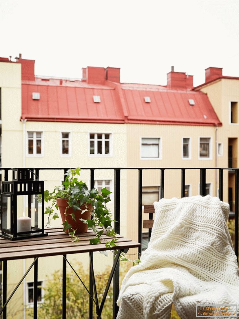 Балконска кућа у Шведској