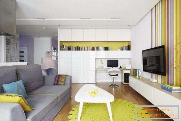 Мали студио апартман у свијетле боје и модеран стил