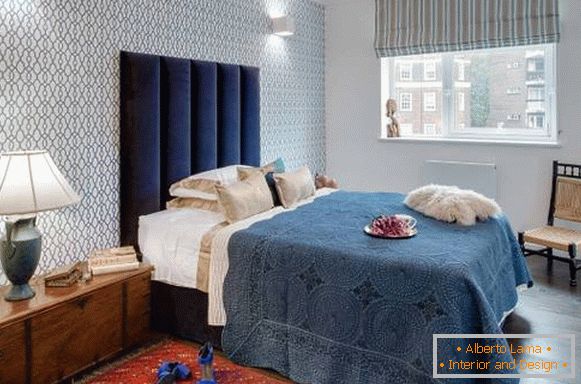 Необичан дизајн спаваће собе - фотографија 2017