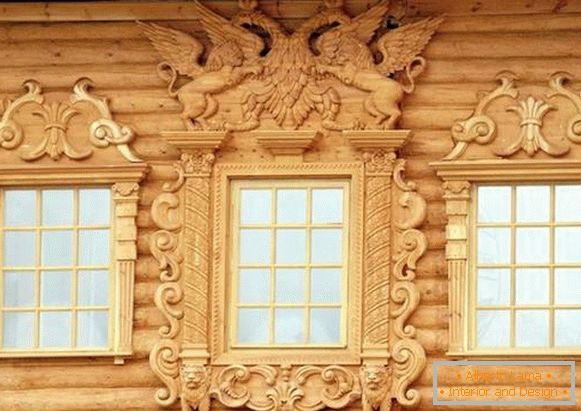 Лепе плочице за прозоре у дрвној кући, фото 5