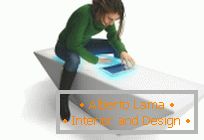 НуноЕрин: интерактивная мебель, реагирующая на прикосновения