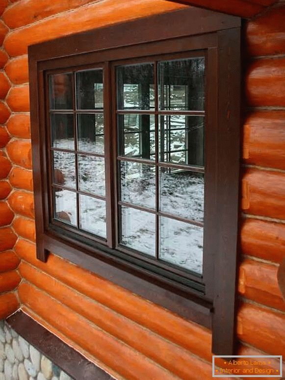 прозори у дрвеној кући