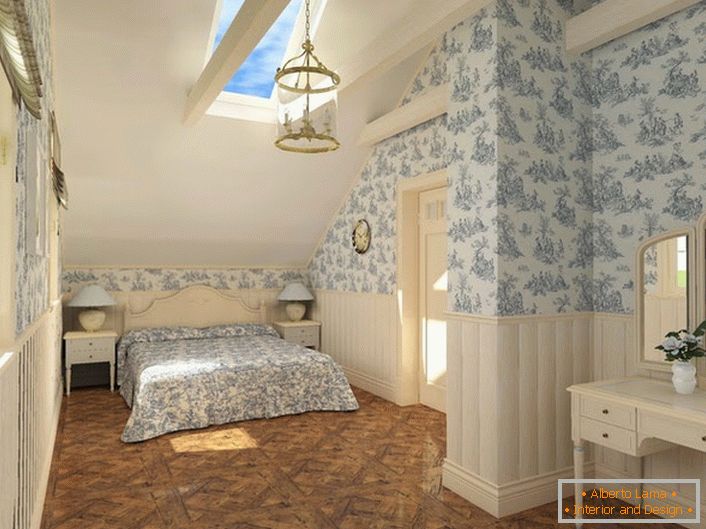Идеја лаконог дизајна је спаваћа соба у стилу државе. Минималан намештај и правилно одабрану завршну обраду.