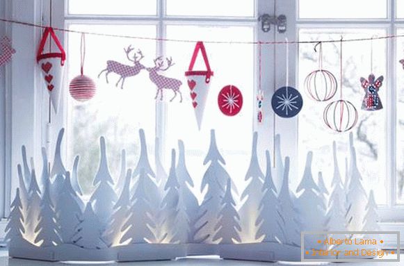 Божићни украси од папира