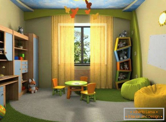 дизајн завеса за дечију собу за дечака, слика 3