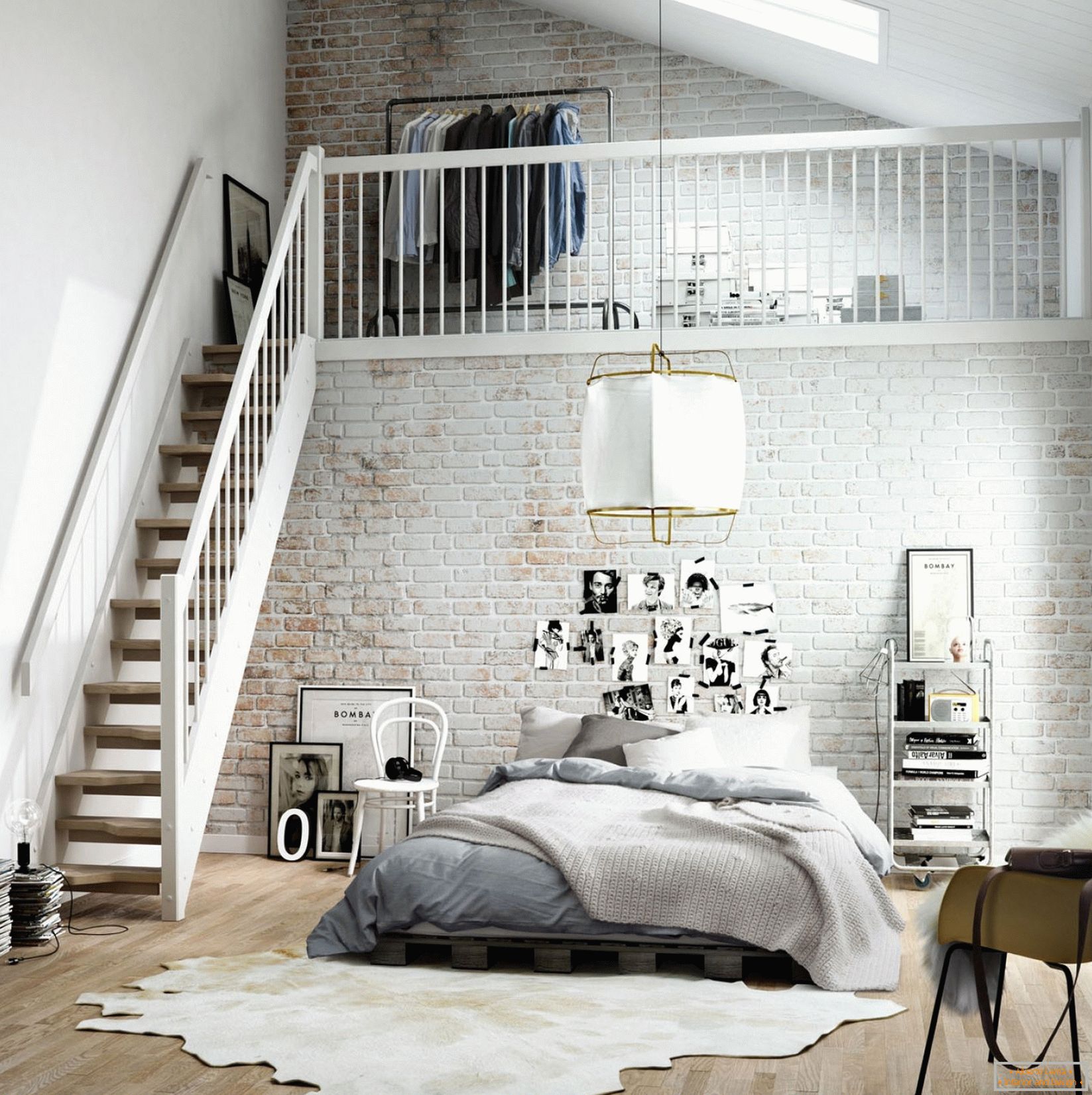Избор боја за спаваћу собу у скандинавском стилу