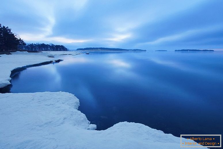Ледено језеро у Финској