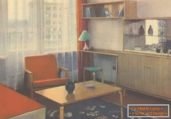 Совјетски намештајв стиле минимализам 50-60-х