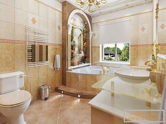 дизајн купатила у класичном стилу, слика 9
