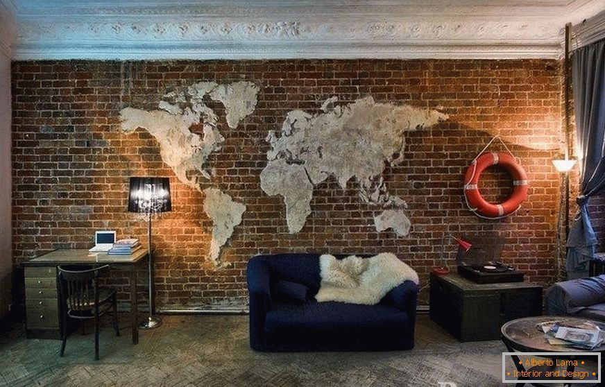 Мапа света на зидовима