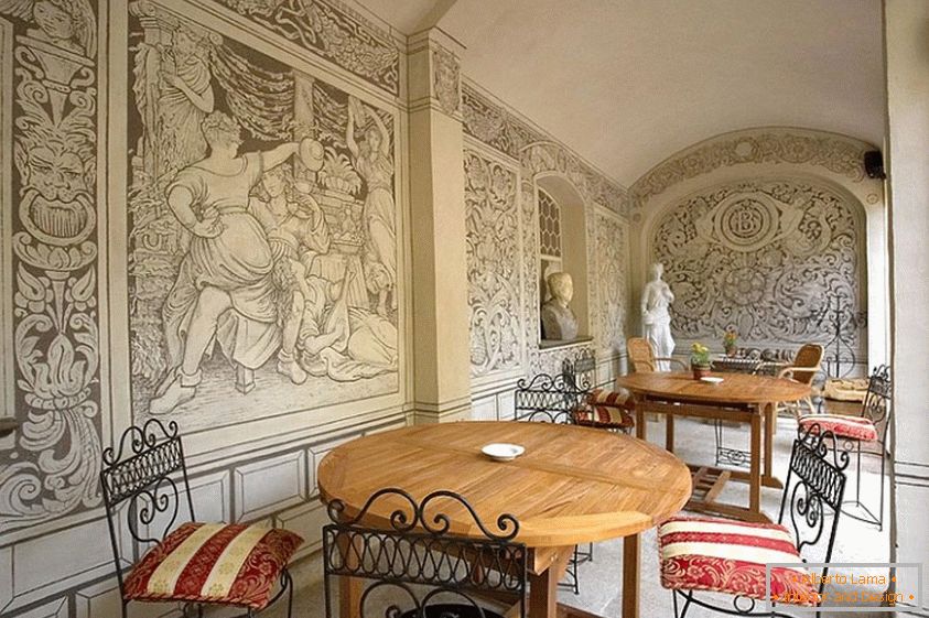 Модерно зидно сликарство у барокном стилу