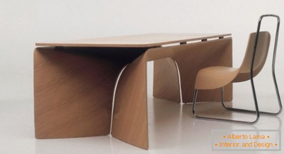 Закривљени шперплочасти стол, слика 11