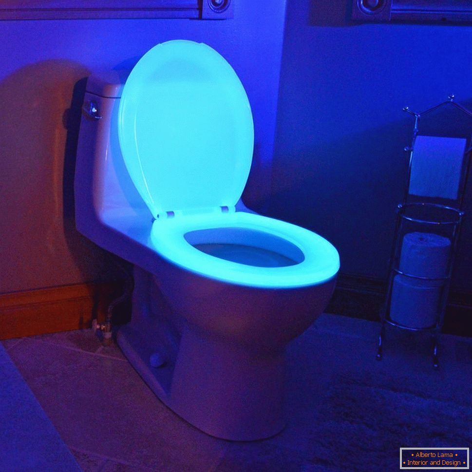 Тоалет са светлом