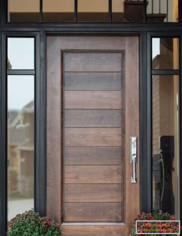 дрвена улазна врата за сеоски дом, фото 9