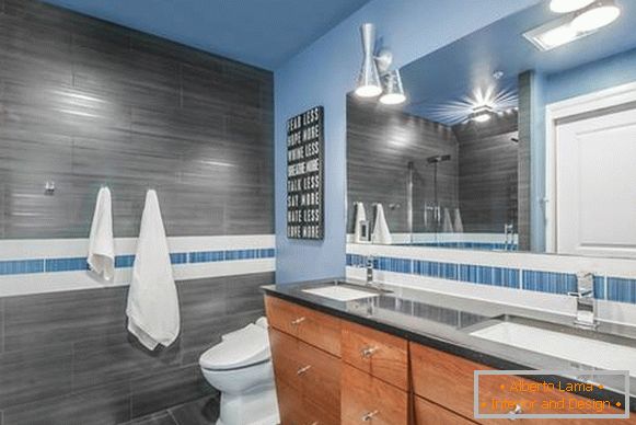 Светло плава у унутрашњости купатила 2016