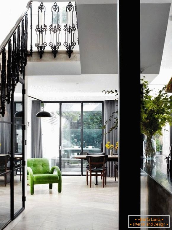 Дизајн ентеријера приватне куће у стилу Арт Ноувеау