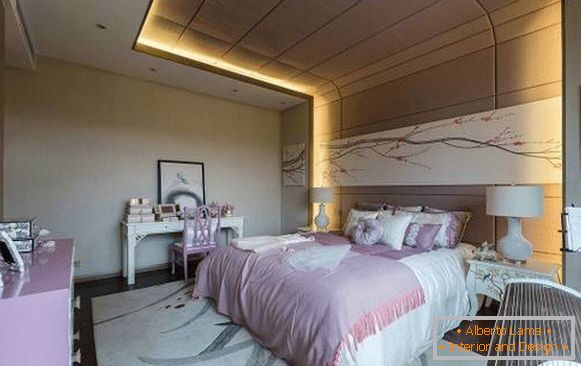 Дизајн спаваће собе у кинеском стилу