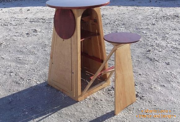 Модуларни преклопни сто са седиштима